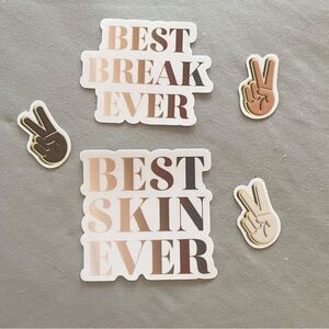 Best Break Ever Stickers Decal Vinyl New